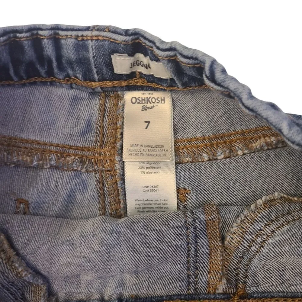 Oshkosh B'Gosh Jeggings‎ Girls Jeans Faded Size 7